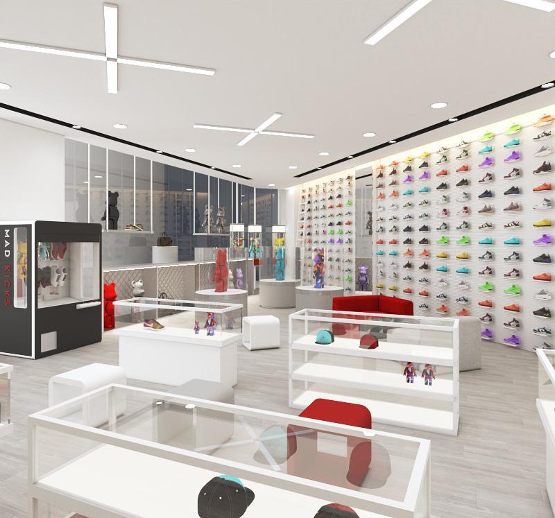 Mad Kicks retail interior
